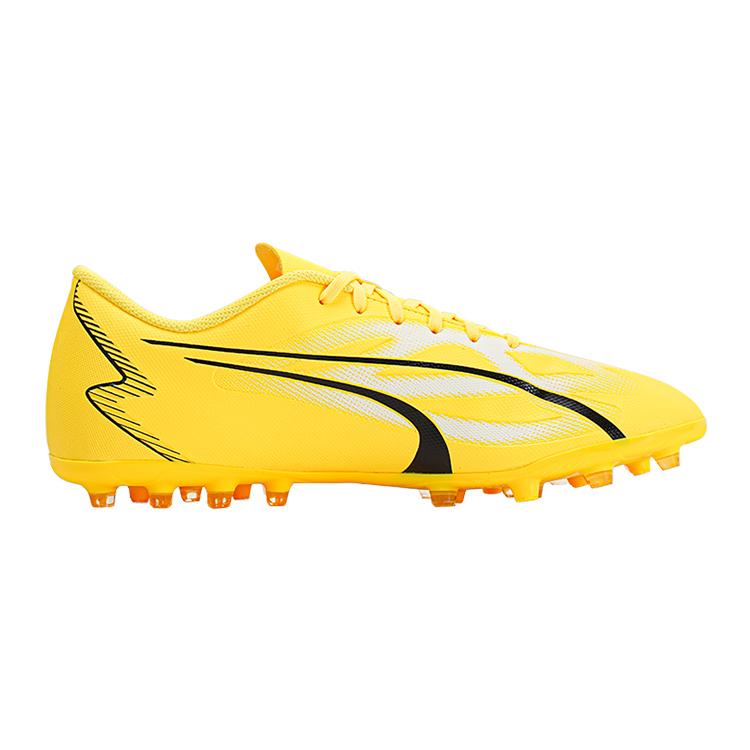 New PUMA Ultra Play Mg Football Boots 'Yellow White' 107527-04