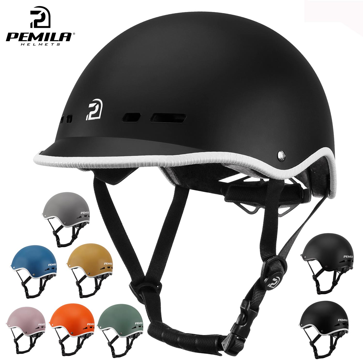 Yto Toy Men's Pemila Bike Helmet Adult Cycling Helmet Urban Commuter Adjustable Bicycle Cycling Helmets Scooter Skate Road Mtb Riding Helmet