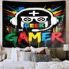 Geek Gamer Culture Printed Tapestry, Wall Hanging,Livingroom, dormitory, Large Wall Decor, Fabric Decor Fan Birthday Gifts