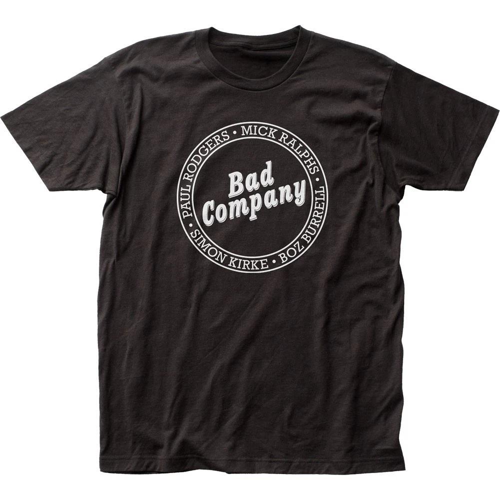 Bad Company Lineup Mens T Shirt Music Classic Concert Rock Band Tee New Black L