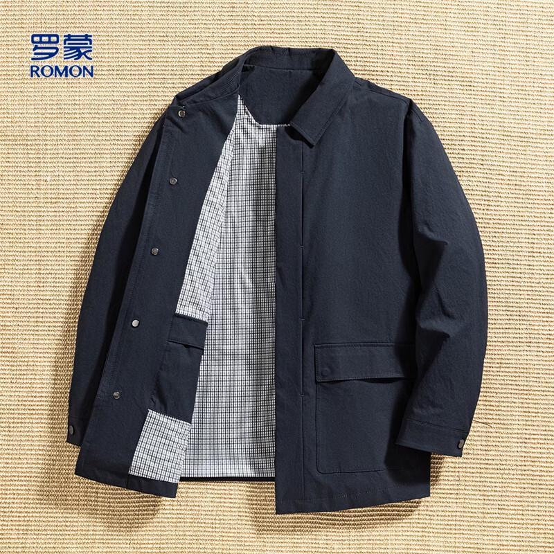 Luomeng Men's Business Casual Lapel Jacket