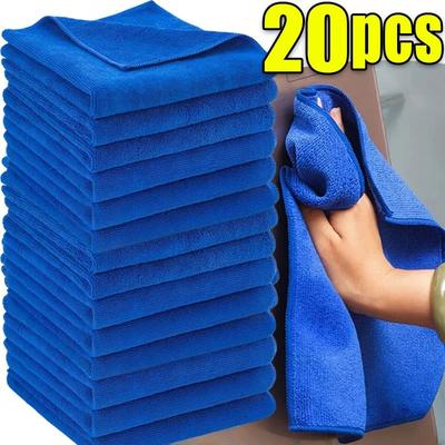 1-20 stuks Microvezel Handdoeken Autowas Droogdoek Handdoek Huishoudelijke Schoonmaakdoeken Auto Detailing Poetsdoek Huishoudelijke Schoonmaakgereedschappen