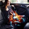 1pc Fox Printing Lightweight Flannel Blanket, Comfortable and Warm Blanket, for Camping Sofa Bed and Couch Office, Gift