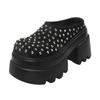 Cm Small Man Inner Height Increase Muffin Thick Sole Super High Heels Spring and Summer New Bag Head Half Slippers Women's Outer Wear