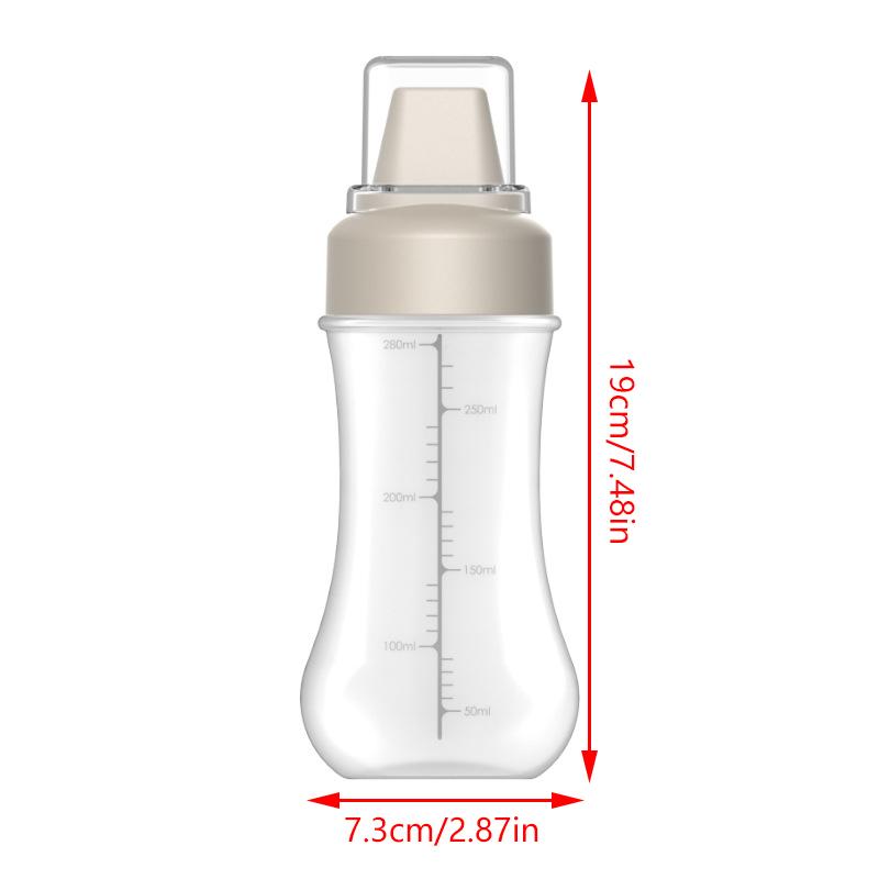 Portabel Tomatketchupflaska Pressbehållare Enkelt/Fem Hål Salladsdressingfodral Kryddlåda Köksartiklar