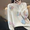 Sweater for Women Autumn Winter Thickened Pullover Warm Knitted Stretchy Long Sleeve Oversize Jumper Tops