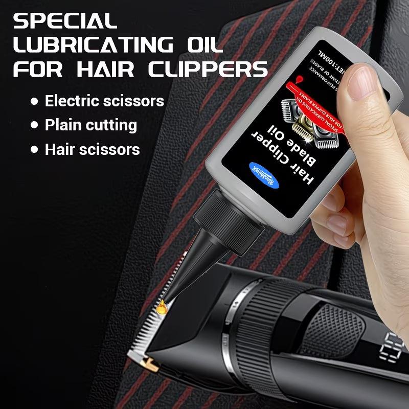 100Ml Hair Trimmer Blade Oil Electric Clipper Shaver Maintenance Oil Lubricant Prevent Rusting Sewing Hair Salon Clipper Oil