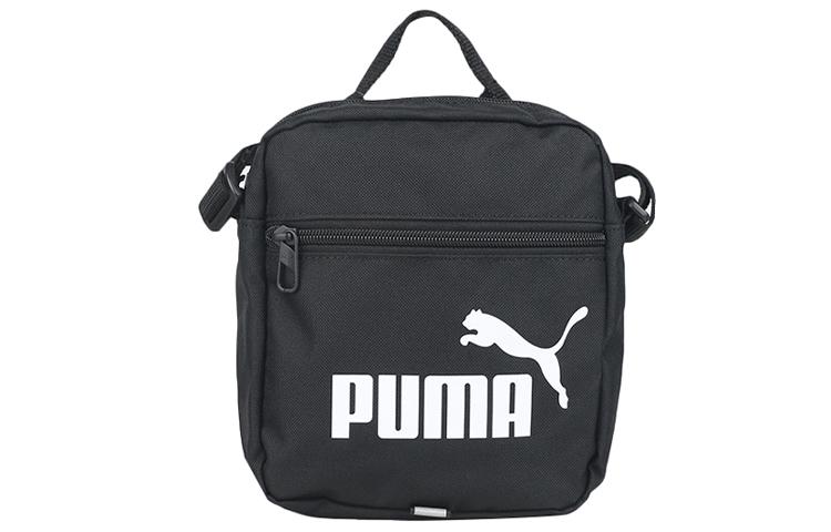 Тканевая сумка через плечо PUMA, Сумка на плечо Обычная Унисекс Черная 078197-01