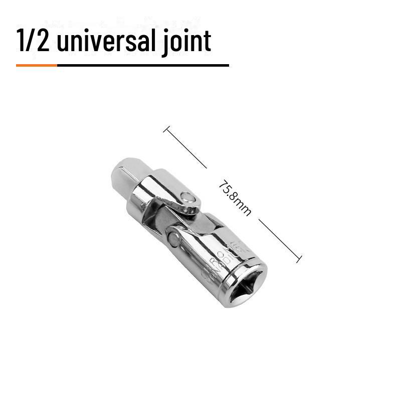 Green Forest 12.5mm Hexagonal Extended Socket for 1/2" Ratchet Wrench