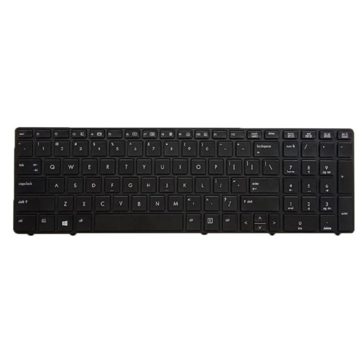 Английская клавиатура для ноутбуков ProBook 6560B/EliteBook 8570P 8560P Черная клавиатура