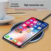 Ultra-Thin X8 Aluminum Alloy 10W Wireless Fast Charger for Mobile Phones