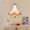 Original Design: Circus Retro Pendant Light, Fabric Bedroom Light, Dreamy Children's Room Light Fixture