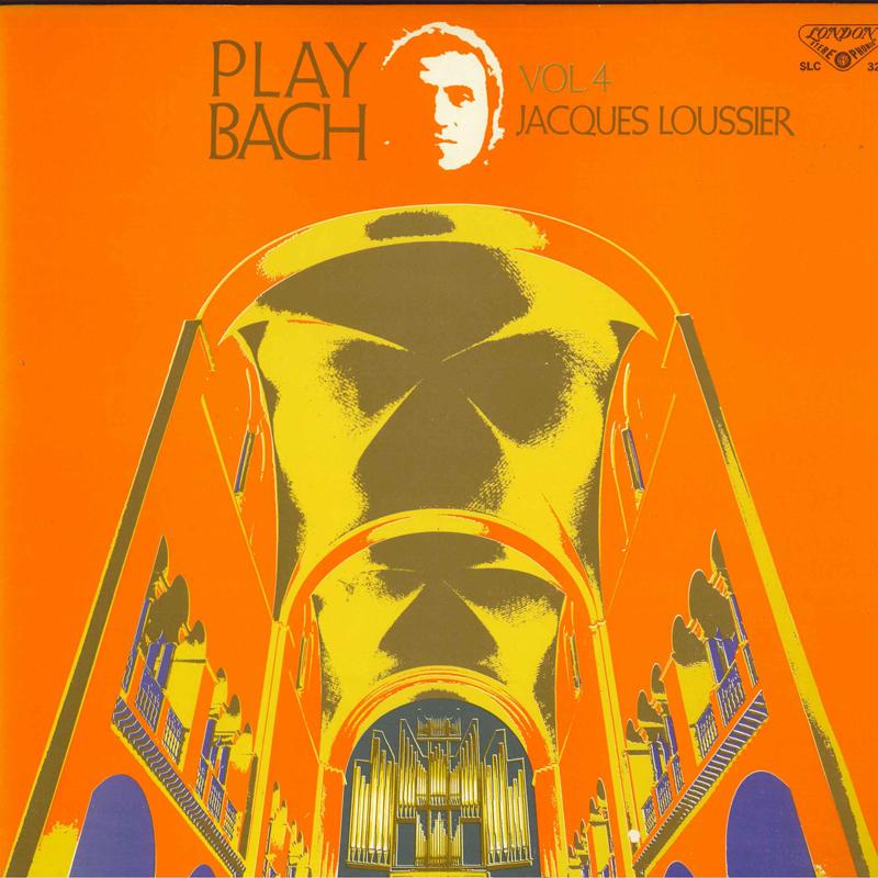 LP Record JACQUES LOUSSIER - Play Bach Vol. 4 SLC323 LONDON 1970 Japan Jazz Used