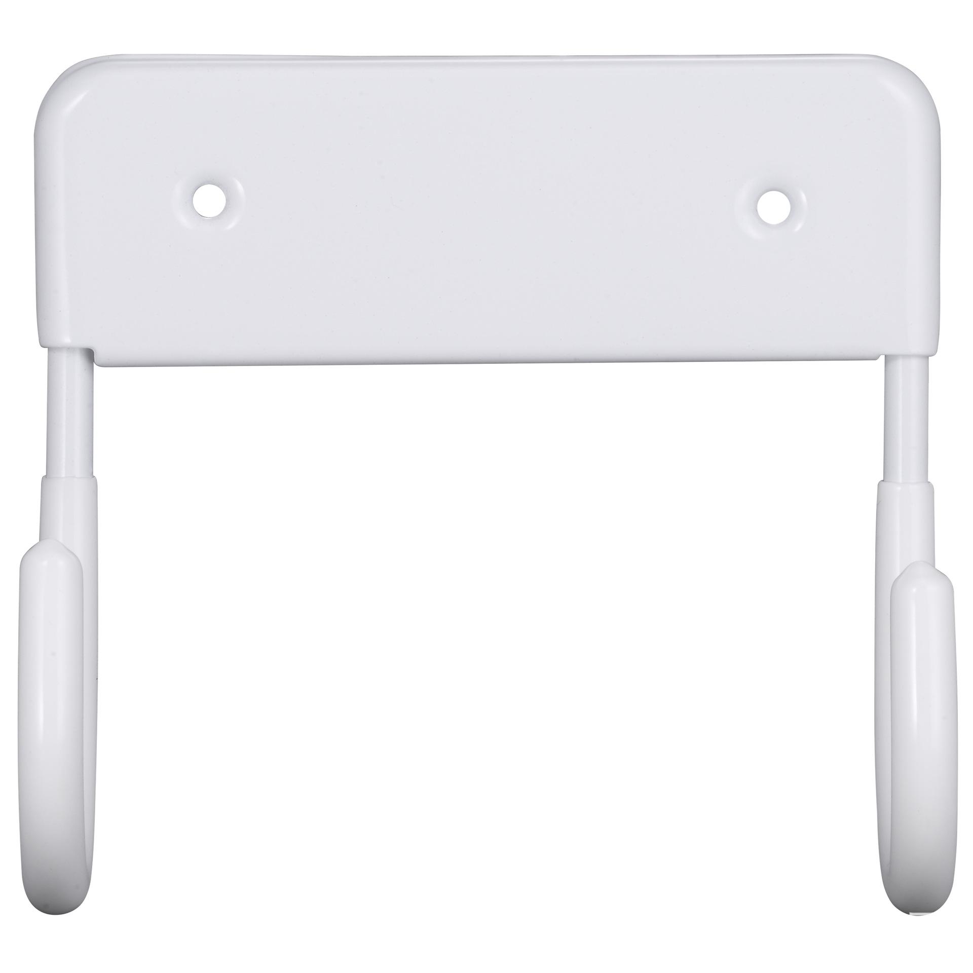

Ironing Board Wall Mount Hanger Holder Iron Board Organizer Wall Rack Hanger Hook Over Door Storage Sturdy Easy Installation белый