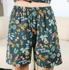 Women's Cotton & Rayon Casual Beach Shorts - Non-Fading, Summer Five-Point Style, Wear Indoors or Outdoors