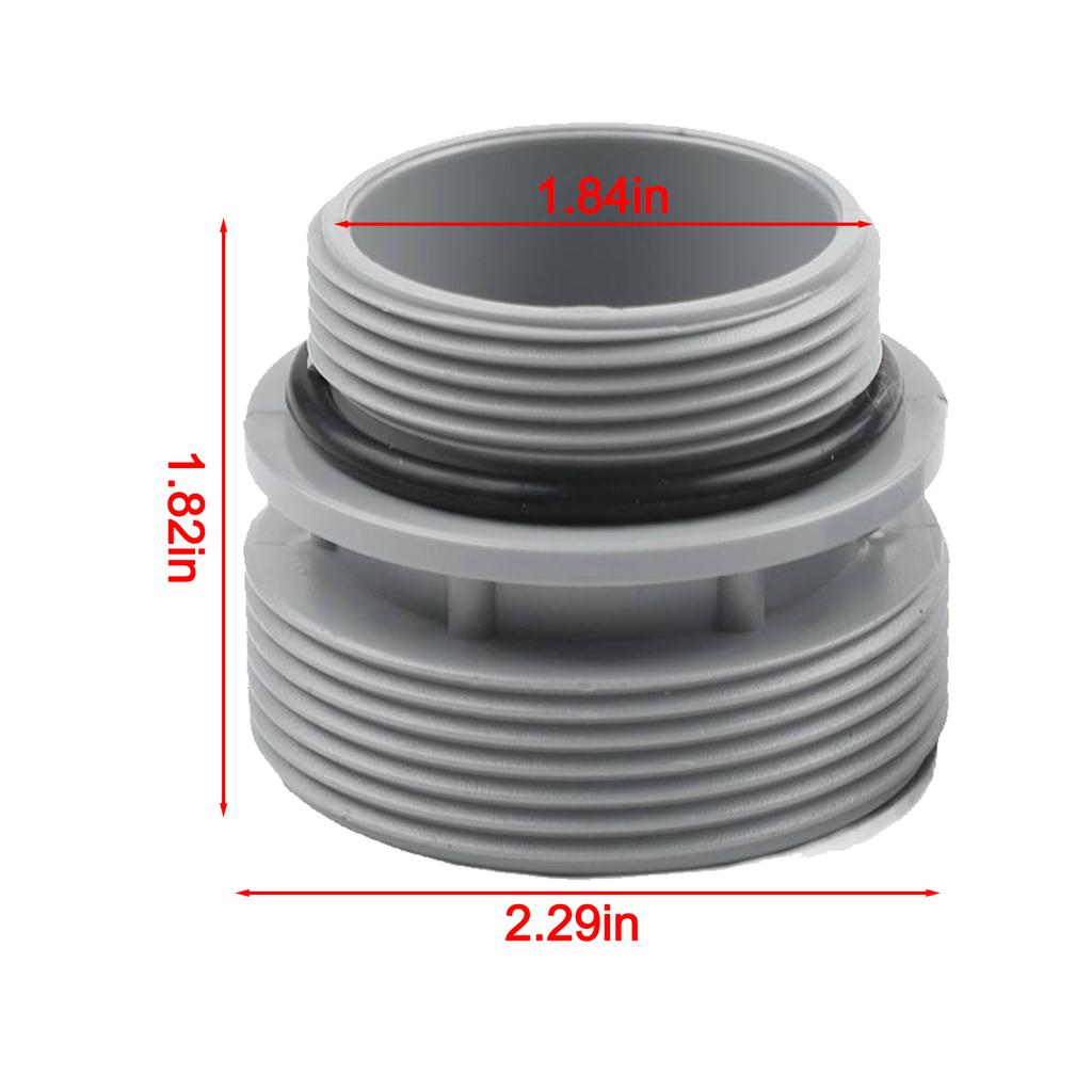 Reliable 3 Way Diving Valve for Pool Applications with Hose Adapter and Filter Converters for Above Ground Pools