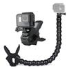 Adjustable Gooseneck Flexible Clamp Arm Clip Holder For GoPro Hero 13 12 11 10 9 8 DJI Action 6 5 Pro 4 Smartphone Accessories