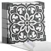 Samoprzylepne Kafelki Dekoracyjne Winylowe Do Domu Wzór Kwiatowy Z Ornamentami 20X20X20 Cm