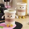PinHuan Mushroom Head Lidless Trash Can (Set of 2)