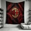 Ac Milan Crest Ornate Background Bedding 1 Duvet Cover 2 Pillowcase Without Core Bedding Set Duvet Cover And Pillowcase