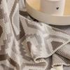 Coperta da divano - Morbida coperta da letto in maglia stile fattoria, Accogliente coperta piccola e leggera in maglia con nappe per donna, Decorazione per la casa, Letto, Sedia,