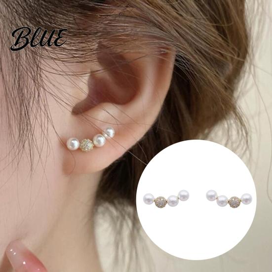 Versatile Earrings 1 Pair Stud for Women Lightweight Small Faux