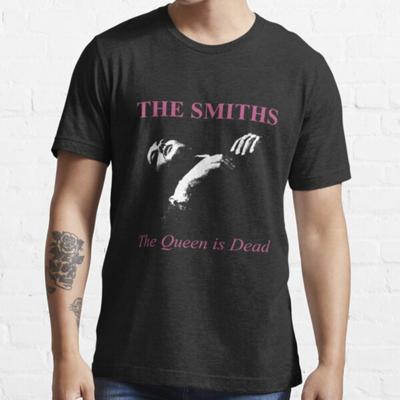 The Smiths The Queen Is Dead T-Shirt 1980er Indie Morrissey Herren Schwarz T-Shirt Männer Frauen T Sh