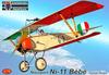 KP Model 1/72 Scale Italian Nieuport 11 Bebe Italian Ace Plastic Model Kit KPM0450