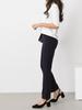 WATAKUMO Bootcut Side Slit Stretch Long Elastic Flare Popular for and Everyday Stretch with Plus Sizes Available Women's Pants, High-Waisted Pants,