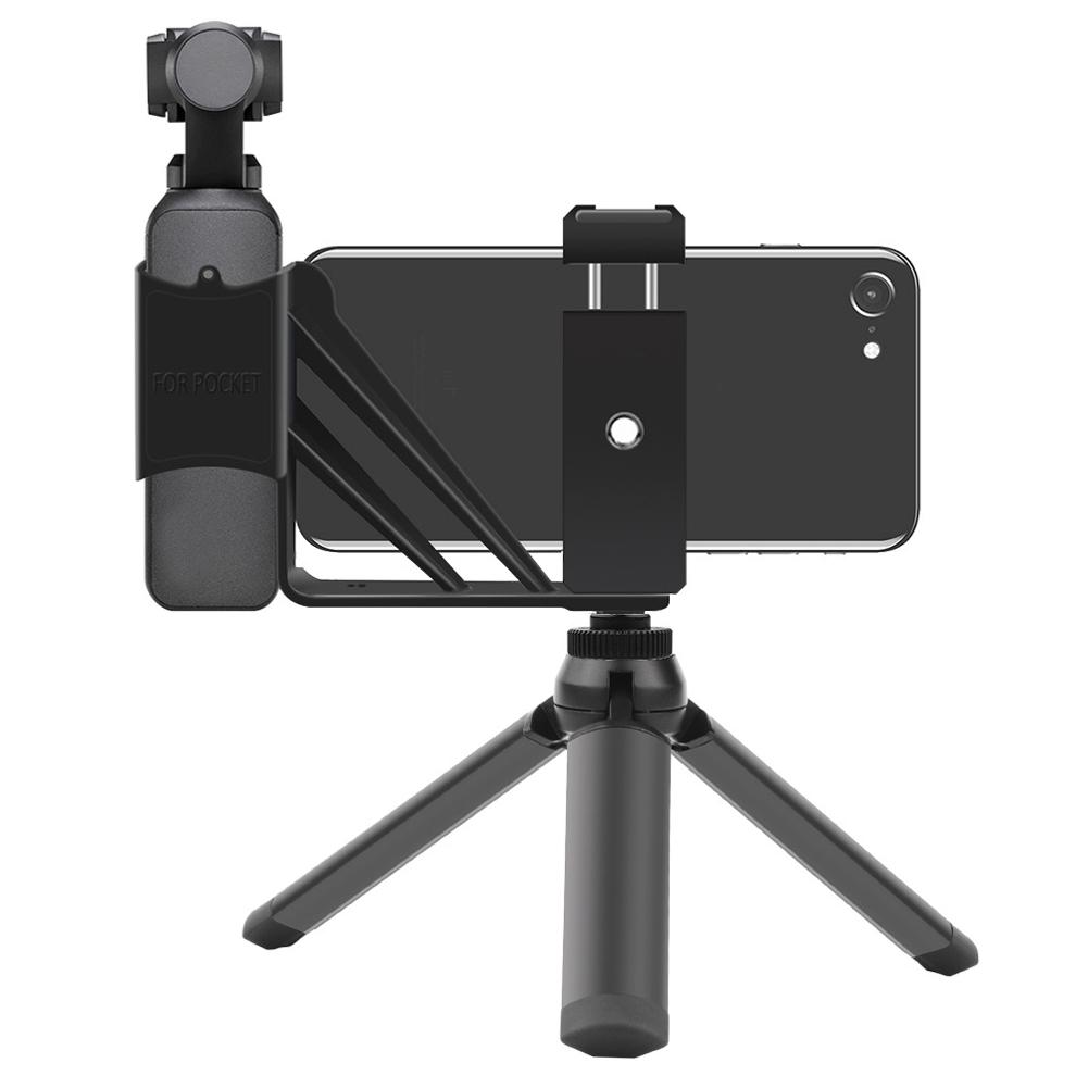 Aluminum Alloy Desktop Live Broadcast Mobile Phone Fixed Bracket   Tripod Kit for    Ket Camera