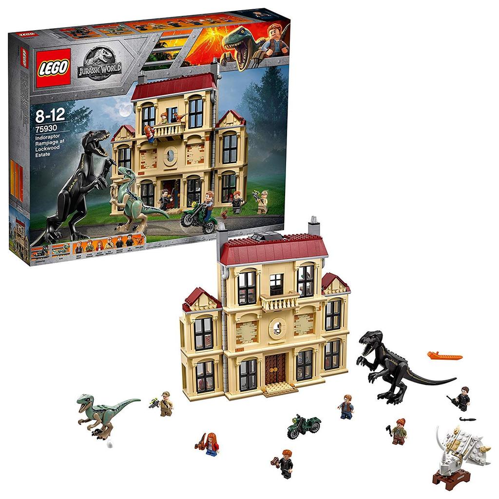 LEGO Jurassic World Indoraptor Rampage At Lockwood Manor 75930