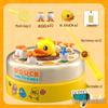 B.Duck Little Yellow Duck Parent-Child Educational Bouncing Fishing Toy Gift