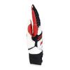 Marucci Buzun Batting X Gloves, Ambidextrous, Men's MBGFZNP-W/BK/R (White Black/L)