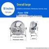 High-Power Industrial Floor Fan for Home and Site Use – Large Air Volume