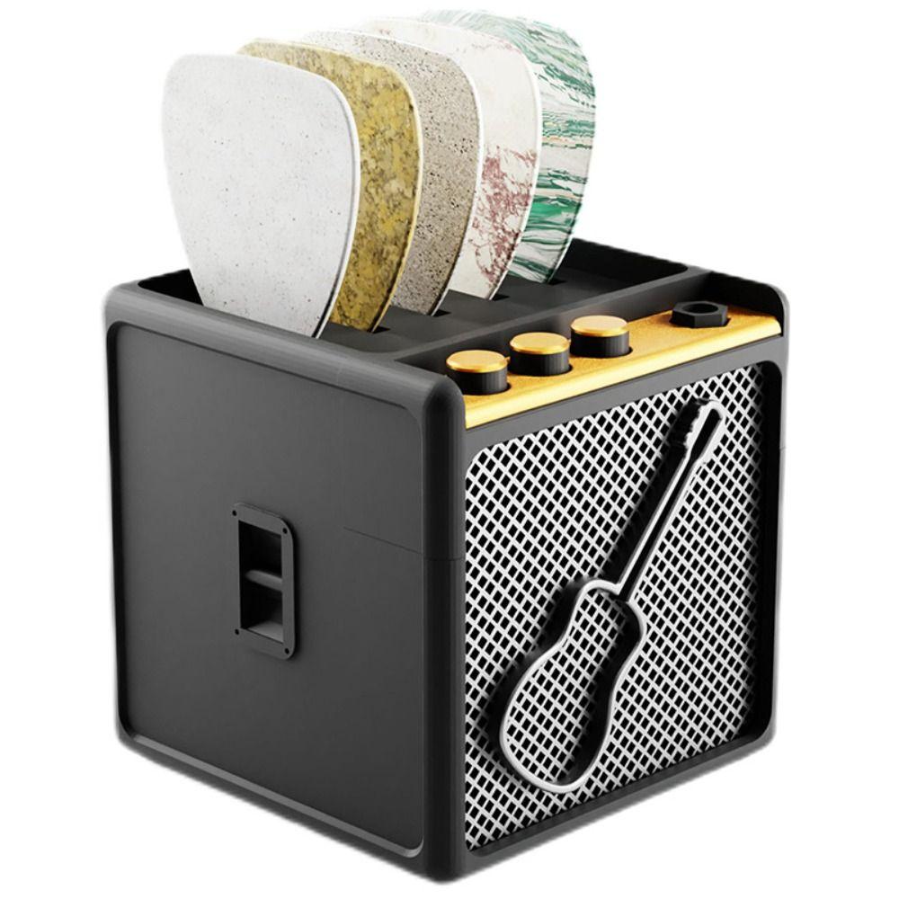 3D Printed Guitar Pick Holder Large-capacity Guitar Picks Storage Case  Home