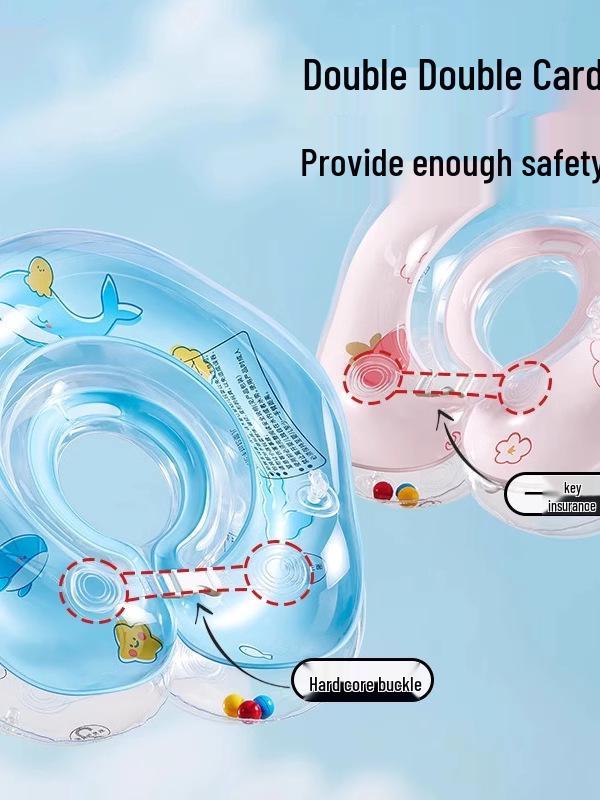Infant Neck Swimming Ring for Ages 0-2 Years