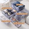 Jeans-Organisations-Aufbewahrungsbox, Schrank-Organizer, Kleidungs-Organisationssystem, Schubladen-Organizer, Schrank, Hosen-Aufbewahrungs-Organizer