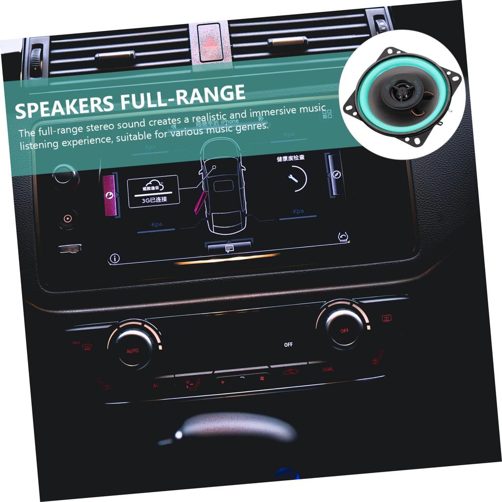 Mipcase Bilspeakare Bilspeakare Trådlös Enkel Din Bilstereo Högtalare Auto Högtalare Full