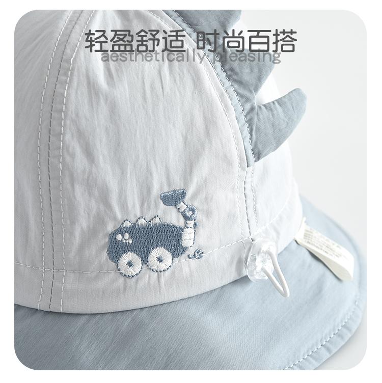Spring and Summer Children's Hats, Pure Cotton, Outdoor Windproof and Sunshade, Student Basin Hats, Brim Sunshade, Fisherman Hats