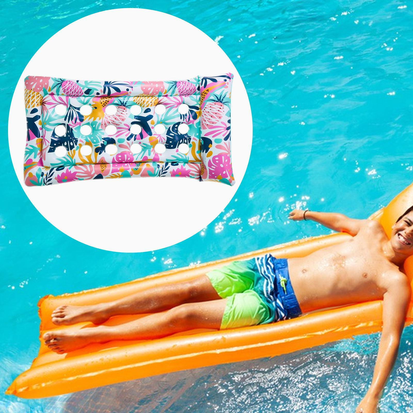 

Надувний басейн плаваючий водний іграшковий пляж для вечірки подорожей плавання Pink Green