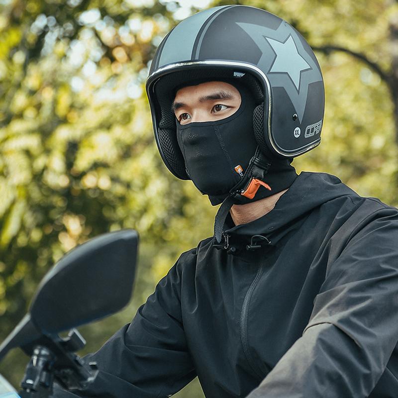 

Breathable Plush Cycling Caps with Eyeglasses Holes for Men Winter Warm Balaclava Windproof Sports Scarf Velvet Bike Face Cover