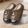 Cartoon Linen Cotton Unisex Slippers - Spring/Summer/Autumn Collection