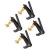 4Pcs Violin Fine Tuners Metal String Adjuster Replacement Musical Accessories for 3 4 4 4