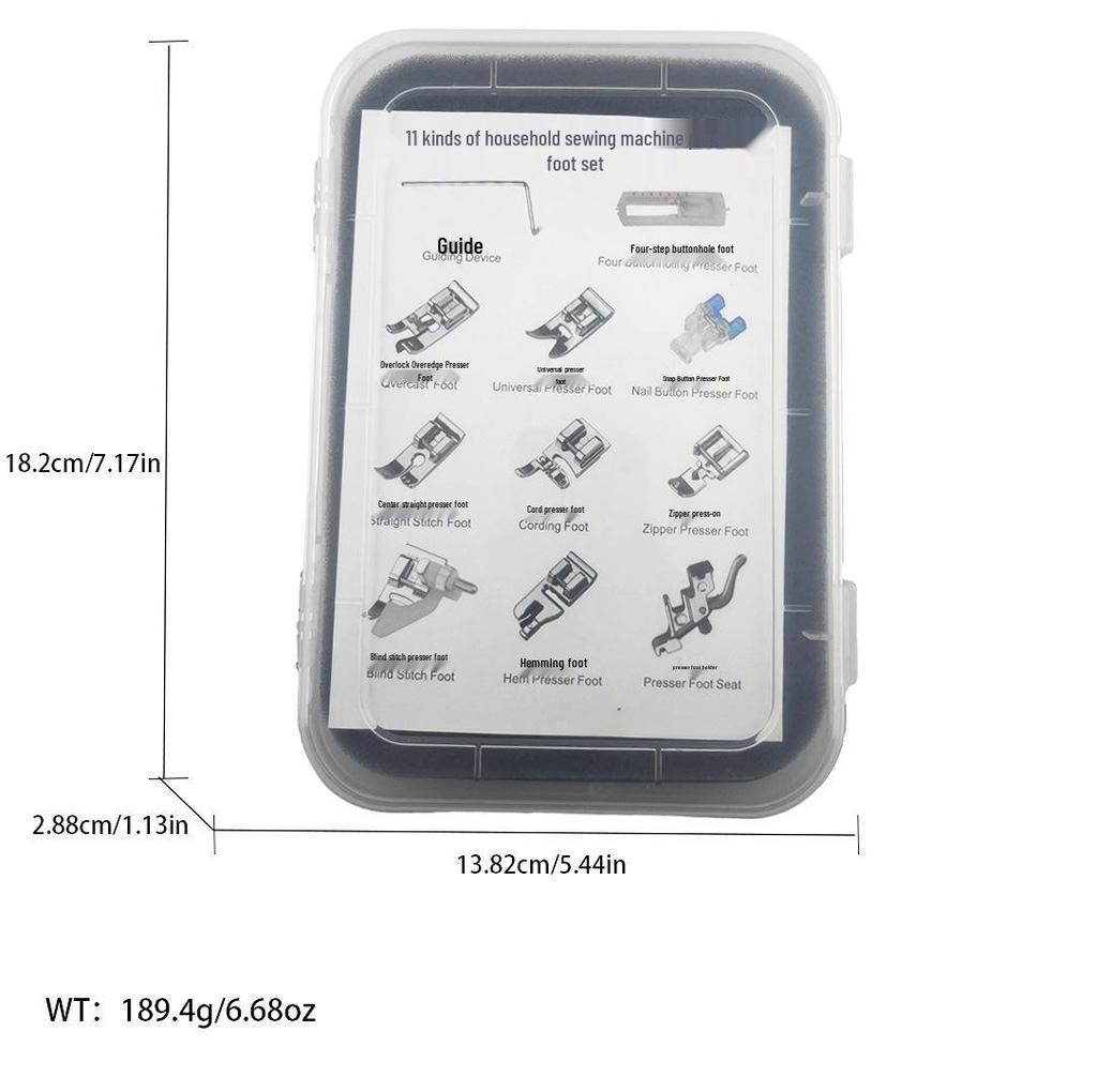 Deluxe Presser Foot Set: 32-62pcs Multifunctional Sewing Accessories for Home Machines