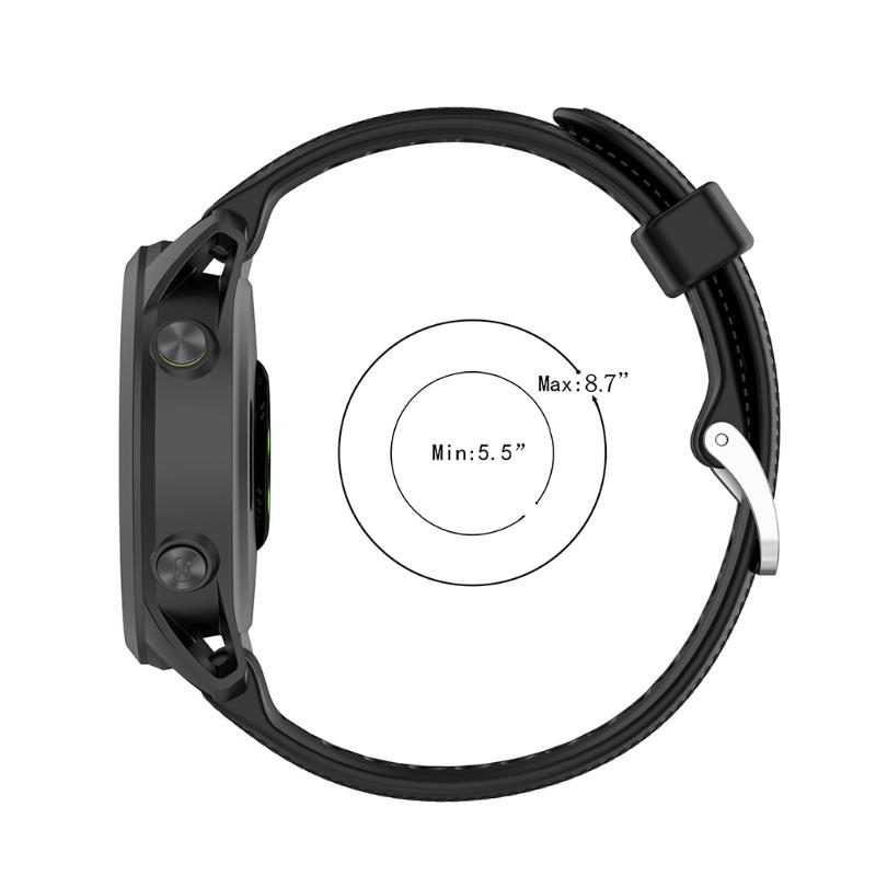 Suitable for Forerunner 745 for Smart Watch Adjustable Silicone Replacement Wristband Training Colourful Silicone