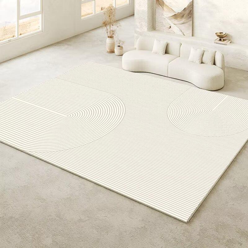 Simple Light Luxury Carpet Home Decorate Living Room Bedroom bedside Rugs Balcony non-slip customizable study Floor Mat washable