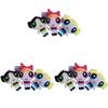 Set di Ciondoli Zaino Bambole Peluche Powerpuff Girls Giocattoli Morbidi Adorabili Per Bambini E Fan