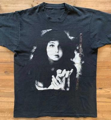 1991 Kate Bush Sensual World Shirt Short Sleeve Black Unisex S-4XL Unisex T-Shirt