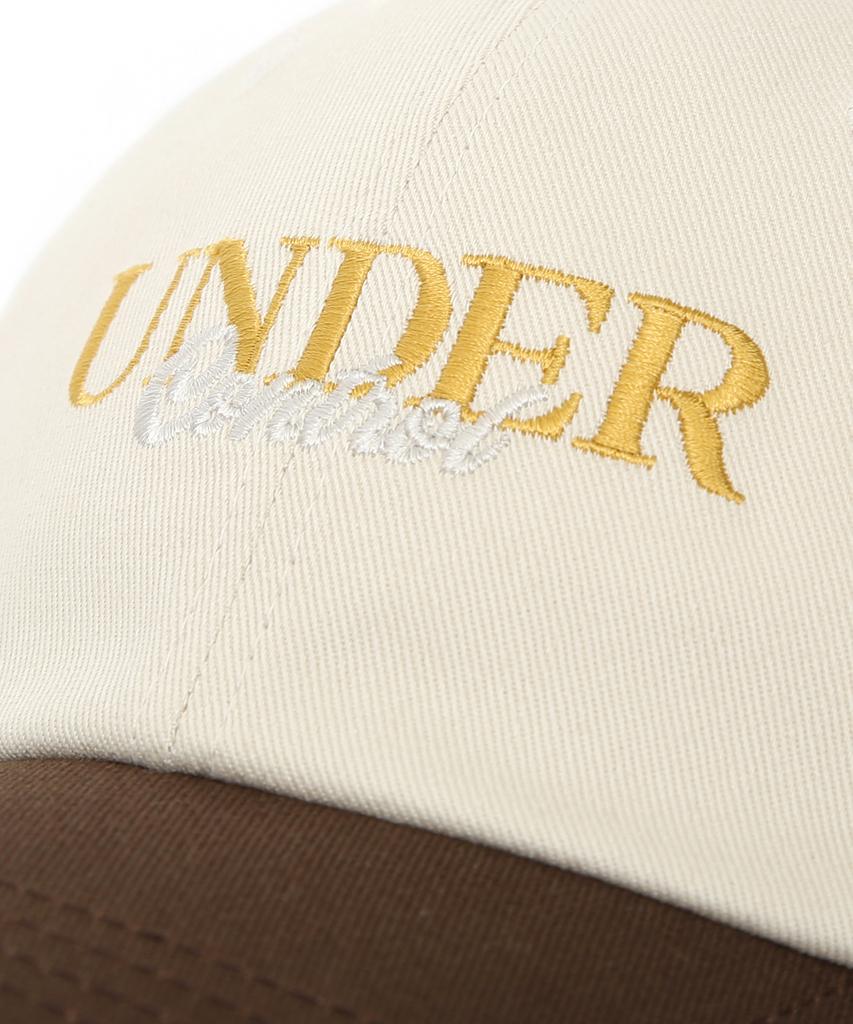Eondeokeonteulol Cotton Ball Cap Athletic / Authentic B B / Ivory Brown