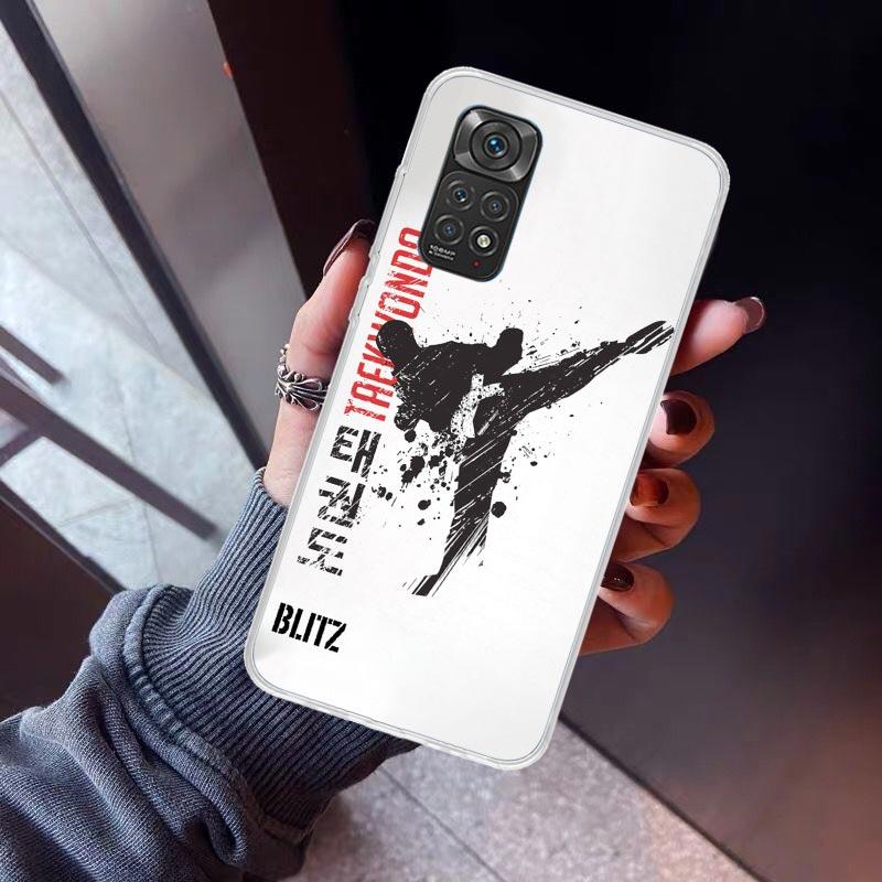 

Kungfu Taekwondo Phone Case For Xiaomi Redmi Note 10 11 12 13 14 15 Pro Plus 11S 12S 14S 11T 11E 10S Soft TPU Back Cover Redmi N Redmi Note 12 4G